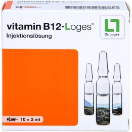 VITAMIN B12-LOGES Injektionsvæske, opløsning ampuller, 10X2 ml