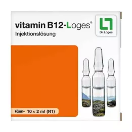 VITAMIN B12-LOGES Injektionsvæske, opløsning ampuller, 10X2 ml