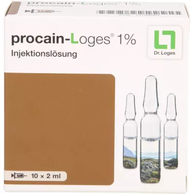 PROCAIN-Loges 1% opløsning til injektionsampuller, 10X2 ml