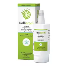 POLLICROM 20 mg/ml øjendråber, 10 ml