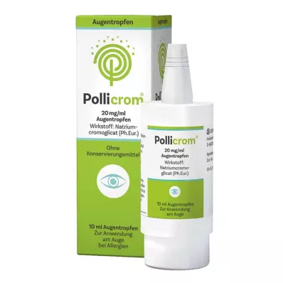 POLLICROM 20 mg/ml øjendråber, 10 ml