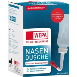 WEPA Nasal douche med 10x2,95 g næseskylle-salt, 1 P
