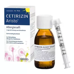 CETIRIZIN Aristo allergisaft 1 mg/ml oral opløsning, 75 ml