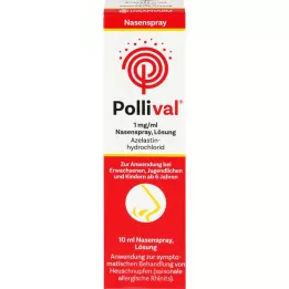POLLIVAL 1 mg/ml opløsning til næsespray, 10 ml