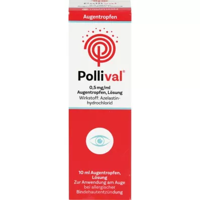 POLLIVAL 0,5 mg/ml øjendråbeopløsning, 10 ml