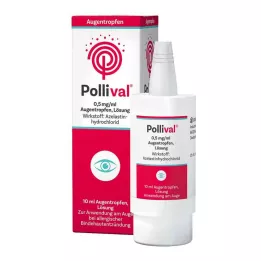 POLLIVAL 0,5 mg/ml øjendråbeopløsning, 10 ml
