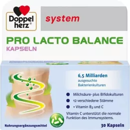DOPPELHERZ Pro Lacto Balance systemkapsler, 30 stk