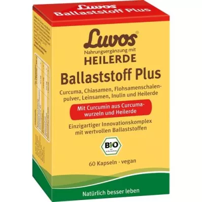 LUVOS Healing Earth Organic Fibre Plus-kapsler, 60 kapsler