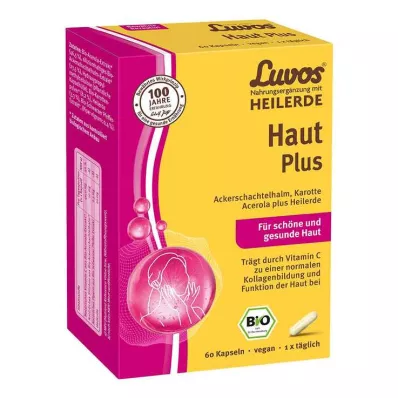 LUVOS Healing Earth Organic Skin Plus-kapsler, 60 kapsler