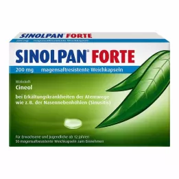 SINOLPAN forte 200 mg enterocoatede bløde kapsler, 50 stk
