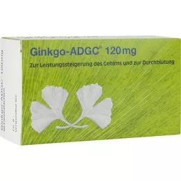 GINKGO ADGC 120 mg filmovertrukne tabletter, 60 stk