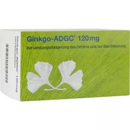 GINKGO ADGC 120 mg filmovertrukne tabletter, 120 stk
