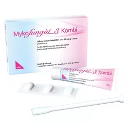 MYKOFUNGIN 3 Kombi 200 mg vaginaltablet + 10 mg/g cre., 1 P