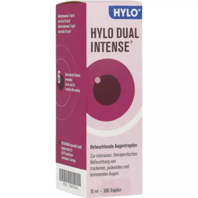 HYLO DUAL intense øjendråber, 10 ml