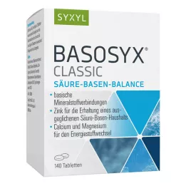 BASOSYX Classic Syxyl-tabletter, 140 stk