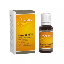 PROSAN Vitamin D3+K2-olie, 20 ml