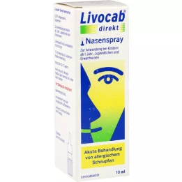 LIVOCAB Direkte næsespray, 10 ml