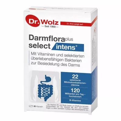 Darmflora plus select intense kapsler, 80 stk