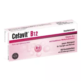 CEFAVIT B12 tyggetabletter, 60 kapsler