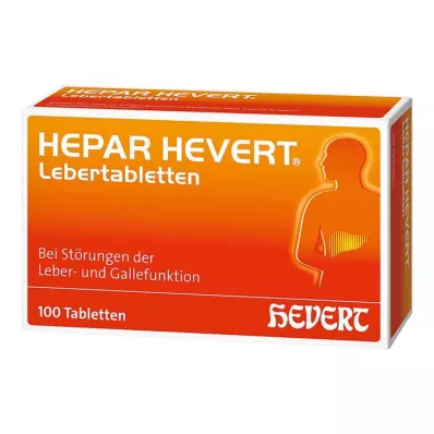 Hepar Hevert levertabletter, 100 stk