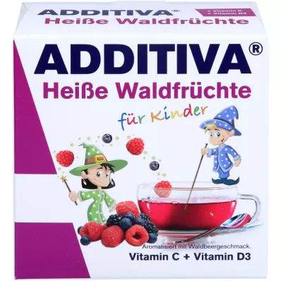 ADDITIVA Pulver af varme skovfrugter, 100 g