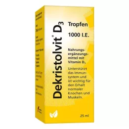 DEKRISTOLVIT D3 1.000 I.U. dråber, 25 ml