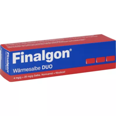 FINALGON Unguent de încălzire DUO 4 mg/g + 25 mg/g, 20 g