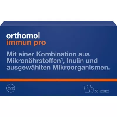 ORTHOMOL Immune pro granulat/kapsler kombipakke, 30 stk
