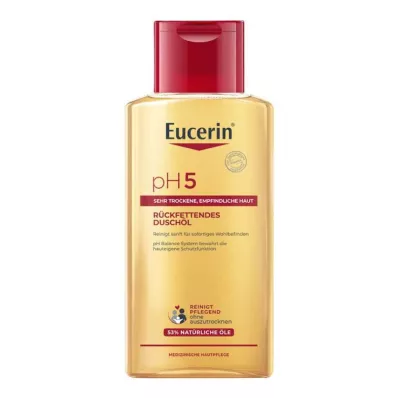 Eucerin pH5 bruseolie følsom hud, 200 ml