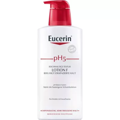 EUCERIN pH5 Lotion F til følsom hud med pumpe, 400 ml