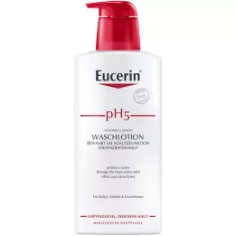 EUCERIN pH5 vaskelotion til følsom hud med pumpe, 400 ml