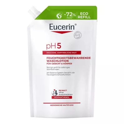 Eucerin pH5 vaskelotion til følsom hud, 750 ml