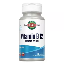 VITAMIN B12 1000 µg tabletter, 50 stk