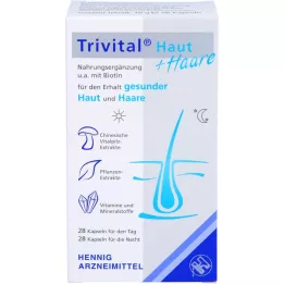 TRIVITAL Hud+Hår-kapsler, 56 kapsler