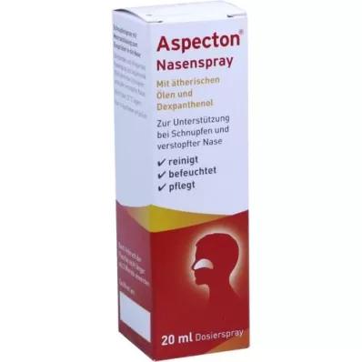 ASPECTON Næsespray svarer til 1,5% saltopløsning, 20 ml