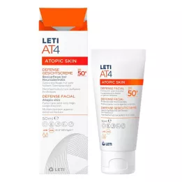 LETI AT4 Defence Face Cream SPF 50+, 50 ml