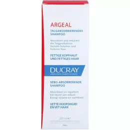 DUCRAY ARGEAL Șampon împotriva părului gras, 200 ml