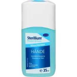 STERILLIUM Protect &amp; Care flydende håndsæbe, 35 ml