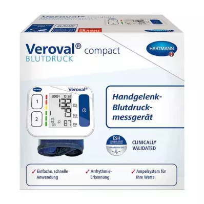 Veroval® kompakt håndledsblodtryksmåler, 1 stk