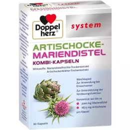 DOPPELHERZ Artiskok-tistel-system, bløde kapsler, 60 stk