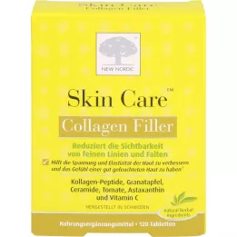 SKIN-CARE Kollagen-fyldningstabletter, 120 kapsler