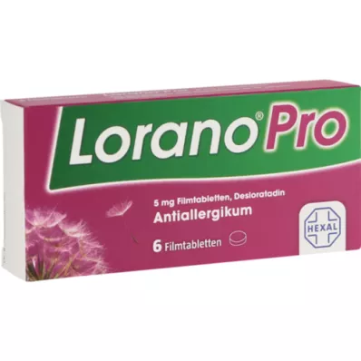 LORANOPRO 5 mg comprimate filmate, 6 buc