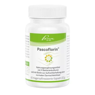 PASCOFLORIN enterokapsler, 60 stk
