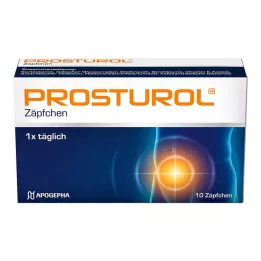 PROSTUROL Suppositorier, 10 stk