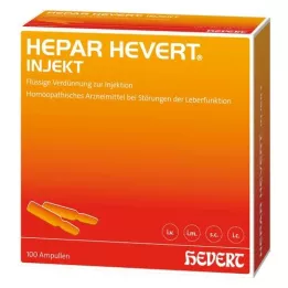 HEPAR HEVERT injektionsampuller, 100X2 ml