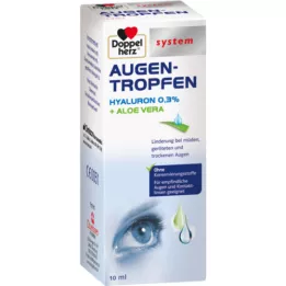 DOPPELHERZ Picături pentru ochi sistem Hyaluron 0,3%, 10 ml