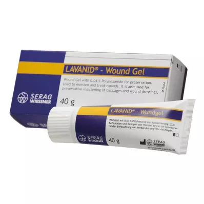 Lavanid sårgel med 0,04% polihexanid, 1X40 g Lavanid sårgel med 0,04% polihexanid, 1X40 g