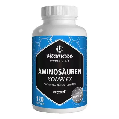 Aminosyrekompleks veganske tabletter, 120 stk