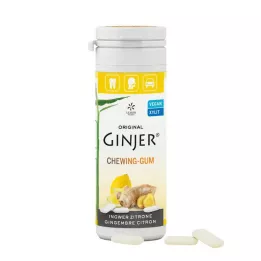INGWER GINJER Citron-tyggegummi, 30 g