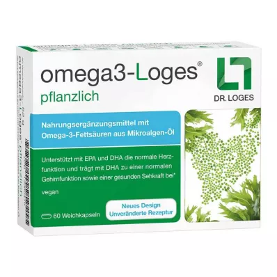 OMEGA3-Loges vegetabilske kapsler, 60 stk